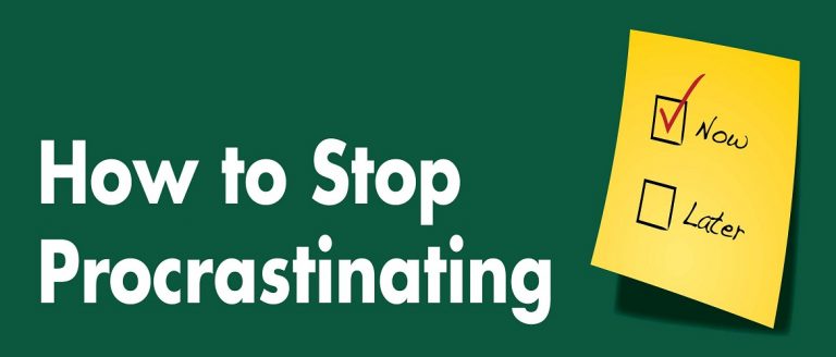 5 WAYS TO INSTANTLY STOP PROCRASTINATING - DR Meghana Dixit